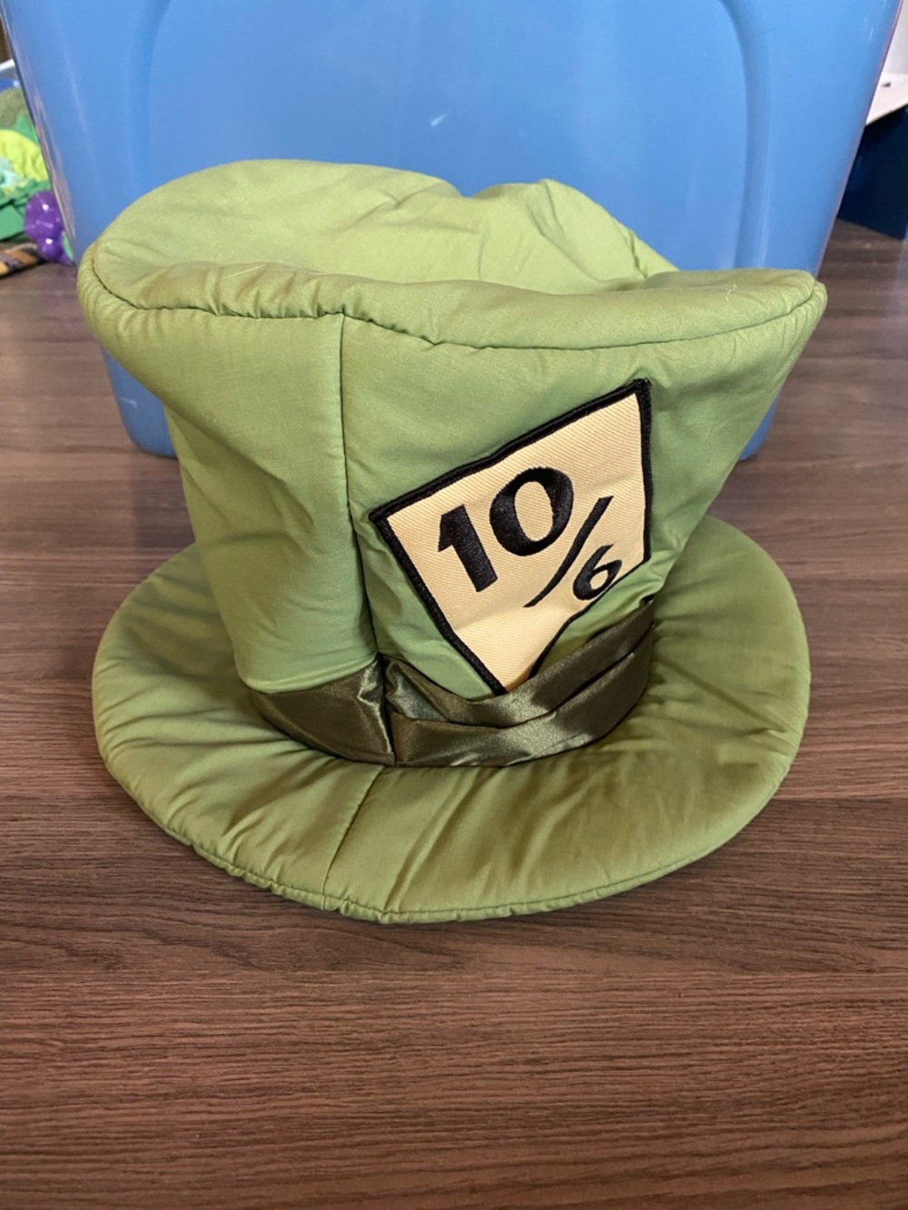 Disney Green Mad Hatter Top Hat